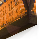 Atlanta Landmarks Art - Stunning Night View of Georgia Capitol Building