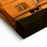 Atlanta Landmarks Art - Stunning Night View of Georgia Capitol Building