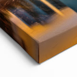 Atlanta Skyline and Autumn Reflection - Modern Cityscape Wall Art