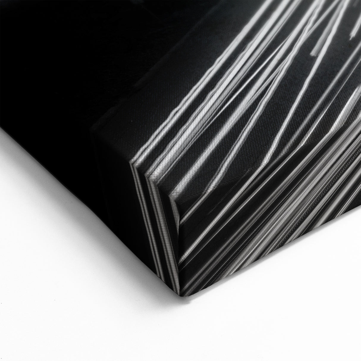 Black and White Atlanta Skyline Art - Modern Night Cityscape Wall Art