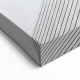 Minimalist Architectural Lines Art - Modern Geometric Canvas Print