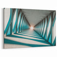 Architectural Abstract Wall Art - Geometric Modern Building Perspective