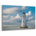 Historic Savannah Lighthouse Wall Art – Coastal Georgia Scenic Photography