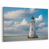 Historic Savannah Lighthouse Wall Art – Coastal Georgia Scenic Photography
