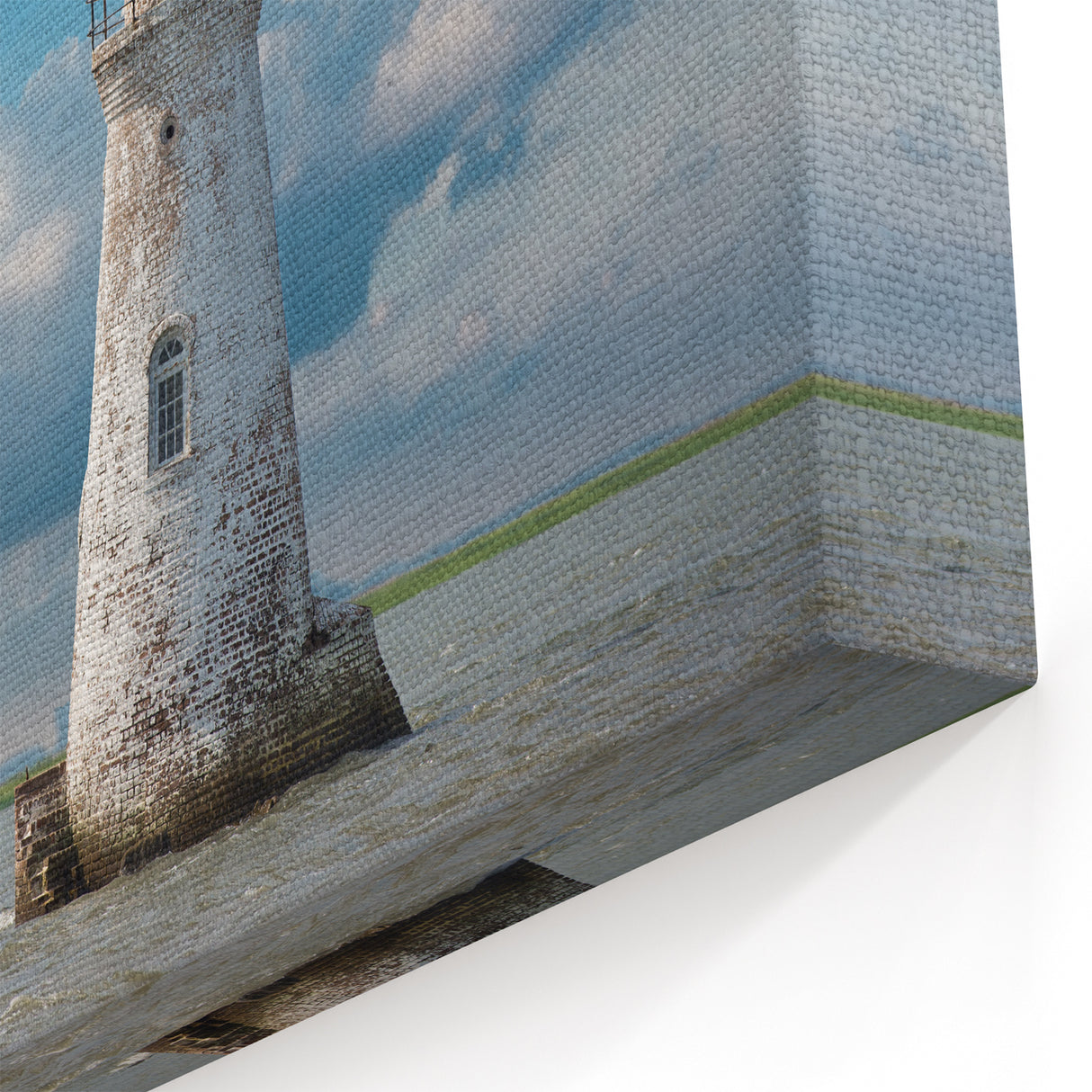 Historic Savannah Lighthouse Wall Art – Coastal Georgia Scenic Photography