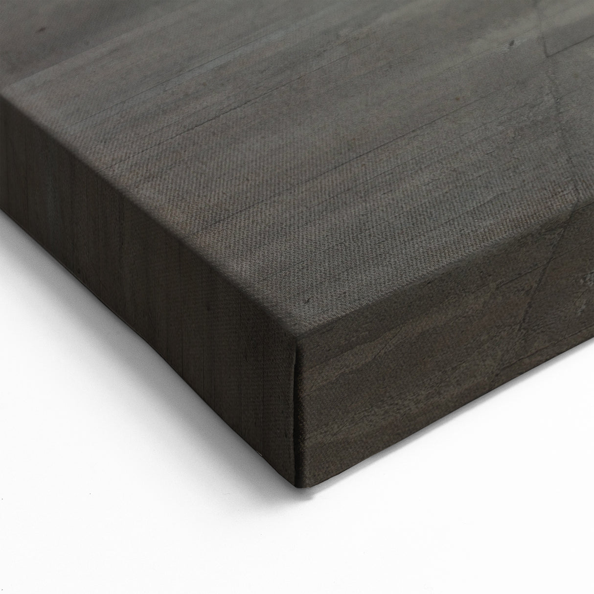 Modern Architectural Abstract Wall Art - Curved Concrete & Wood Design