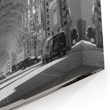 Black and White Architectural Abstract Wall Art - Urban Steel Arches