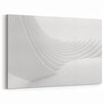 Minimalist Architectural Abstract Wall Art - Clean Curved Design