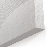 Minimalist Architectural Abstract Wall Art - Clean Curved Design