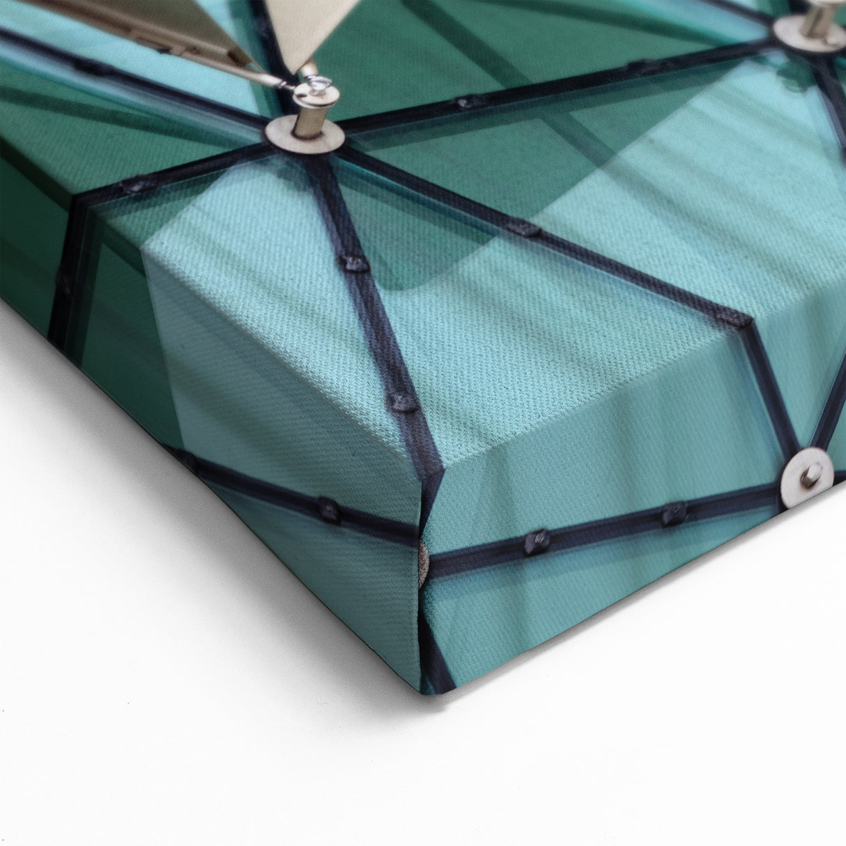 Geometric Architectural Abstract Wall Art - Modern Facade Design"