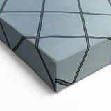 Modern Architectural Abstract Wall Art - Curved Glass Facade Design