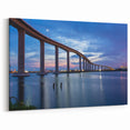 Virginia Photography – Twilight Bridge Over Water Scenic Print