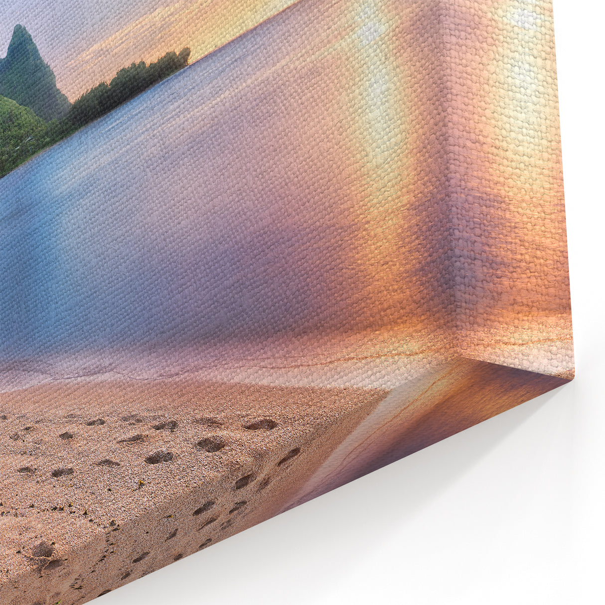 Kauai Nature Art – Tropical Sunset Beach Canvas & Framed Kauai Print