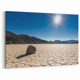 Blazing Desert Sun - Captivating Death Valley Moving Stone Art Prints