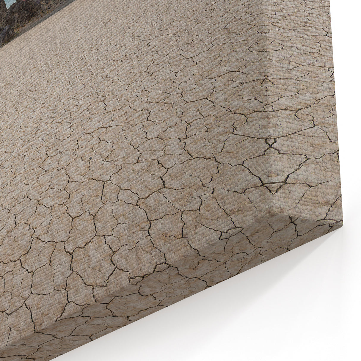Cracked Earth at Dawn - Serene Death Valley National Park Art Prints
