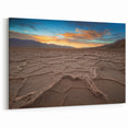 Sunset on Salt Flats - Exquisite Death Valley Landscape Art Prints