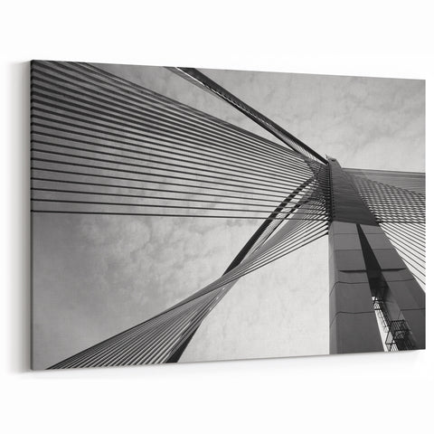 Modern Architectural Art - Geometric Abstract Building Print