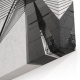 Modern Architectural Art - Geometric Abstract Building Print