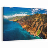 Na Pali Coast Art – Breathtaking Kauai Scenic Photography Canvas