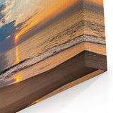 Virginia Beach Art – Serene Sunrise Over the Ocean Canvas Print
