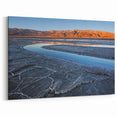 Desert Reflection - Scenic Death Valley Salt Flats Art Photography