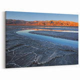 Desert Reflection - Scenic Death Valley Salt Flats Art Photography