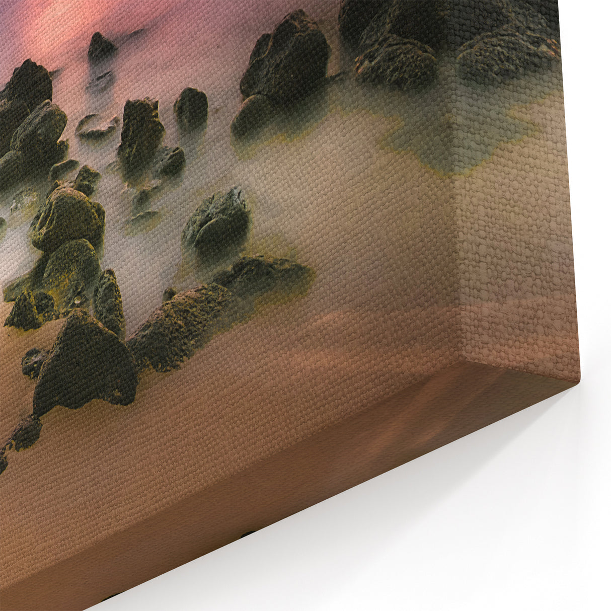 Kauai Framed Art – Tranquil Beach Sunset & Hawaiian Island Photography