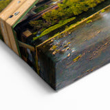 Virginia Scenic Prints – Richmond Cityscape at Sunset Canvas Art