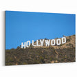 Hollywood Sign with Clear Blue Sky - Iconic California Landmark Wall Art