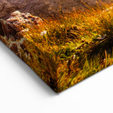 Dolomites Photography Print - Italy Scenery Canvas of Mountain Sunrise