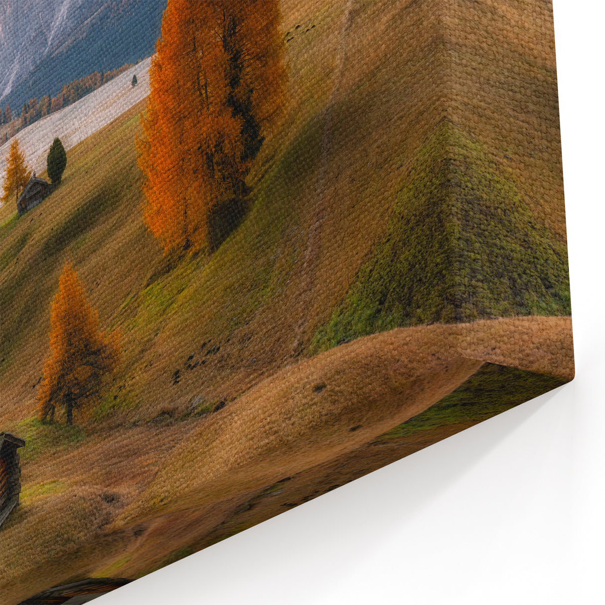 Italy Scenery Canvas - Dolomites Canvas Print of Mountain Sunrise