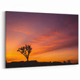 Joshua Tree Sunset Glow - Scenic Desert Landscape Wall Art