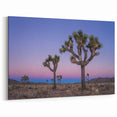 Joshua Tree Twilight Sky - Scenic Desert Landscape Wall Art