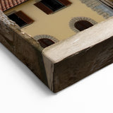 Florence Canvas Print - Tuscany Artwork Through Stone Arch Window