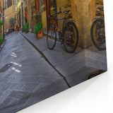 Florence Wall Art - Italian Landscape Art of Quaint City Street