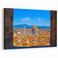 Florence Wall Art - Tuscany Landscape Art Through Stone Arch