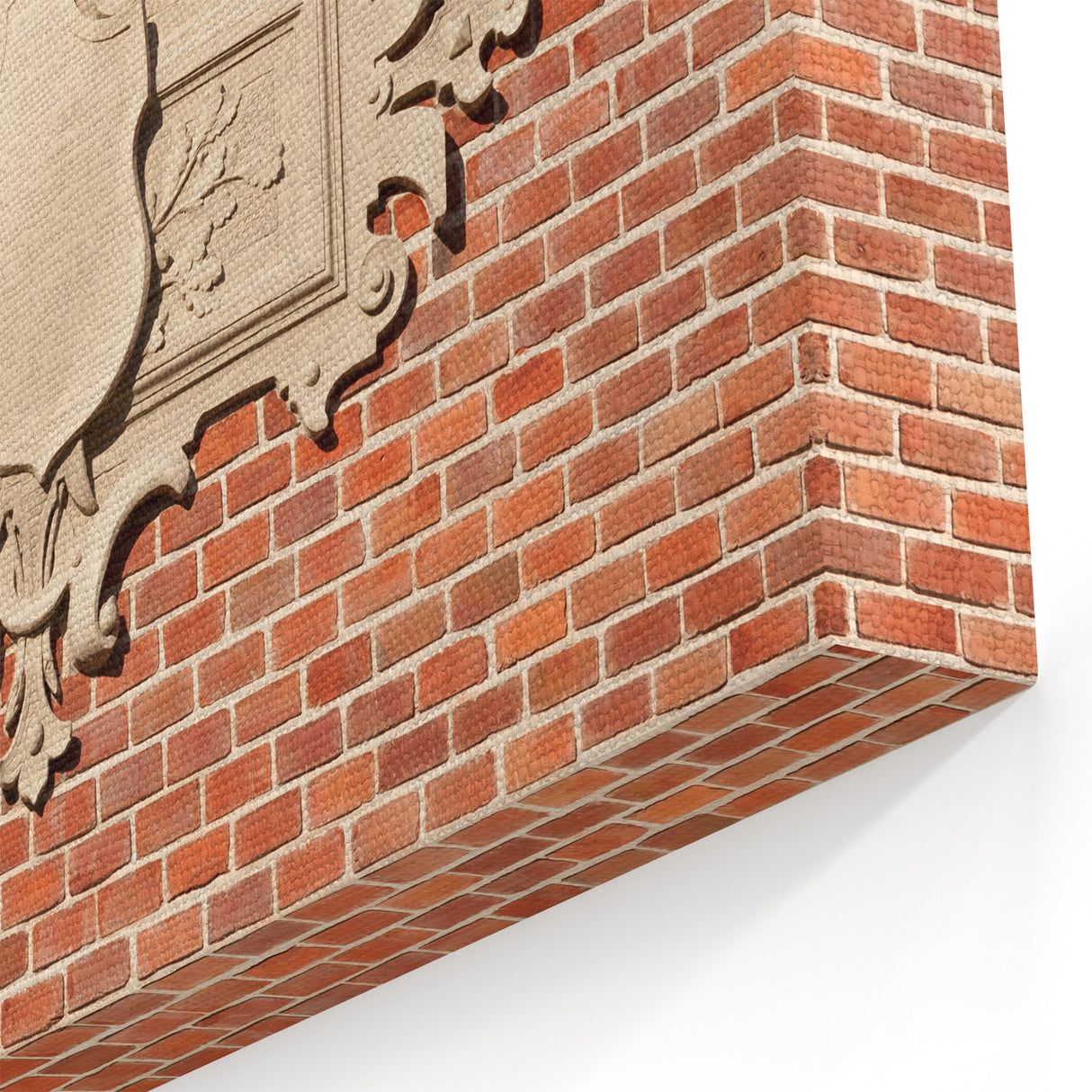 Masonry Wall Art - Ornate Classic Brick and Stone Architectural Print