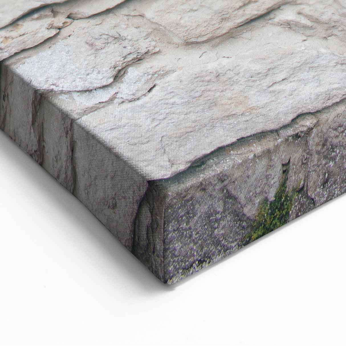 Masonry Wall Art - Vintage Stone Window Architectural Canvas Print