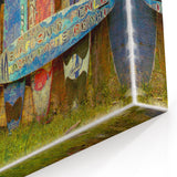 Hawaii Art Prints - Maui Surfboard Fence in Vibrant Tropical Colors