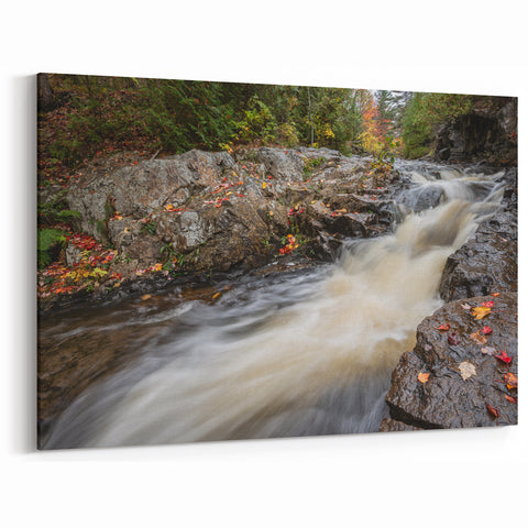 Acadia National Park Posters - Maine Waterfall Photography Wall Art Print