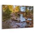 Maine Scenery Wall Art - Acadia National Park Bridge and Stream Poster
