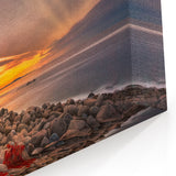 National Park Art Prints - Stunning Acadia Coastal Maine Sunrise Poster