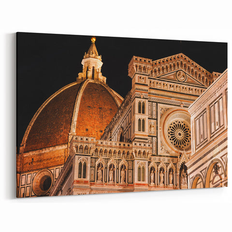 Florence Canvas Print - Duomo Cathedral Italian Landscape Tuscany Artwork