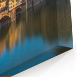 Florence Cityscape Painting - Ponte Vecchio Tuscany Italian Landscape Art