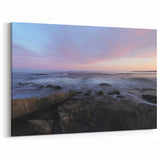 Stunning Acadia Landscape Photography - Sunset Over Maine Lake Print