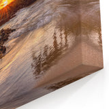 Maui Wall Art – Stunning Hawaiian Sunset Beach Photography Print