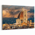 Florence Canvas Print - Duomo Sunset Over Tuscany Italian Landscape Art