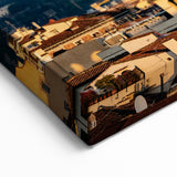 Florence Canvas Print - Duomo Sunset Over Tuscany Italian Landscape Art