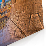 Florence Canvas Print - Duomo View Through Archway Italian Landscape Art