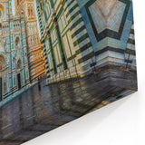 Florence Wall Art - Duomo at Sunrise Tuscany Italian Cityscape Painting